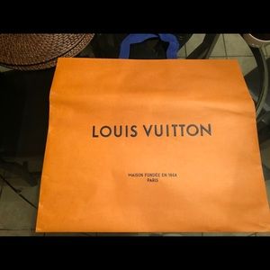 Original Louis Vuitton shopping bag